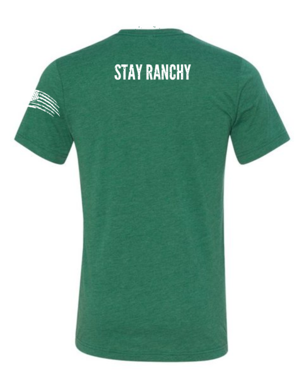 BACK Grass Green Triblend - Ranch It Up Bella Canva Unisex