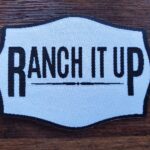 Hat Patch : Clothing Sticker Ranch It U front